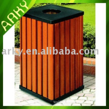 Good Quality Outdoor Wooden Dustbin